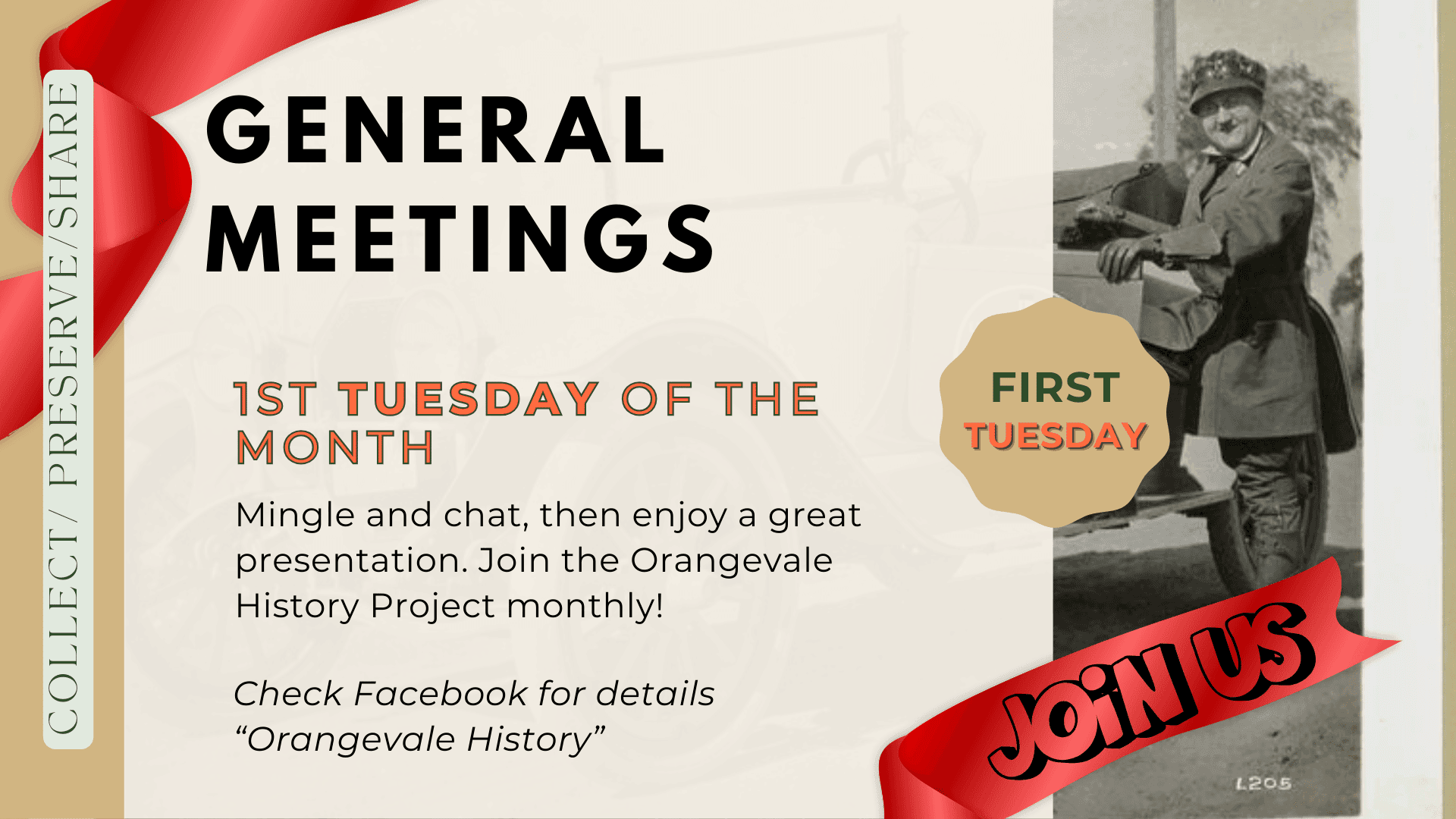 Monthly Tuesday Meetings